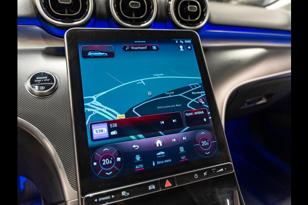 Mercedes-Benz C-Klasse Estate 180 Business Line, Pano, Apple Carplay, Ambiënte Light, Private Glas, Cam, PDC, 18"Velg, Onderhoud
