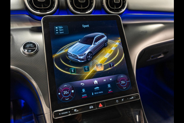 Mercedes-Benz C-Klasse Estate 180 Business Line, Pano, Apple Carplay, Ambiënte Light, Private Glas, Cam, PDC, 18"Velg, Onderhoud