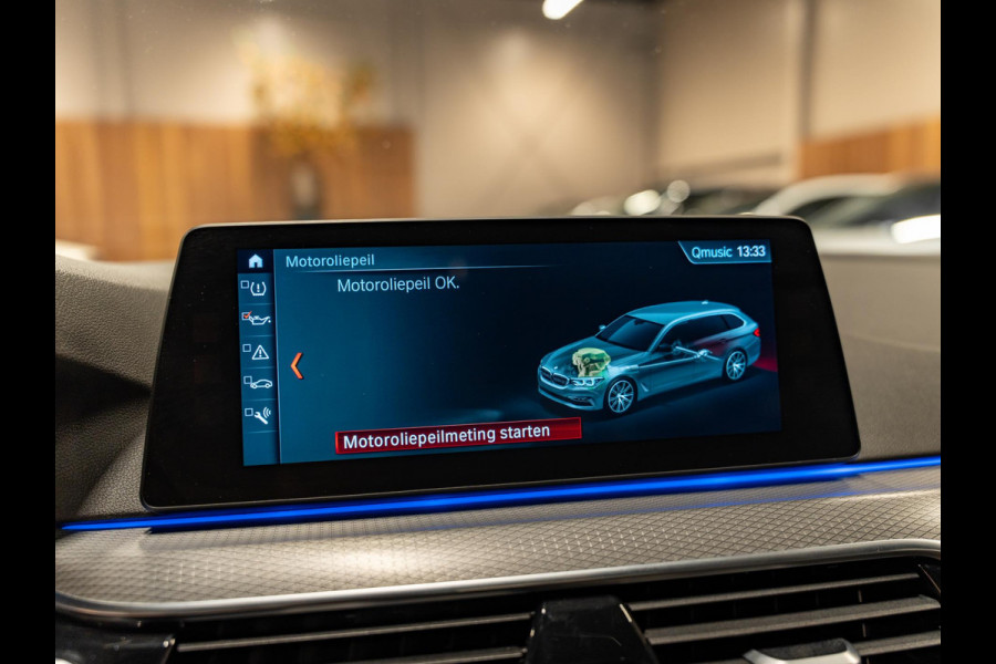 BMW 5 Serie Touring 520i High Executive M Pakket, Pano, Virtual Cockpit, Leder, 19"M Sport Velgen, Prive Glas, Volledig Onderhoud