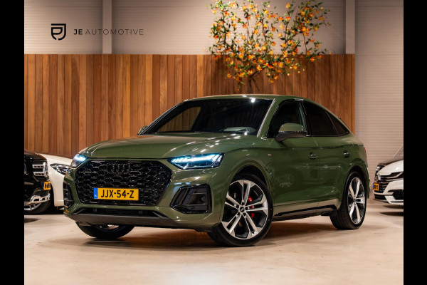 Audi Q5 Sportback 50 TFSI e S-Line Competition, Matrix Led, B&O, Luchtvering, Black Optik, Hud, ACC, 360 Cam, Volledig Onderhouden