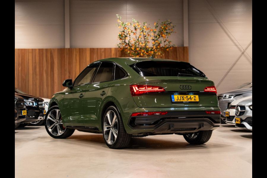 Audi Q5 Sportback 50 TFSI e S-Line Competition, Matrix Led, B&O, Luchtvering, Black Optik, Hud, ACC, 360 Cam, Volledig Onderhouden