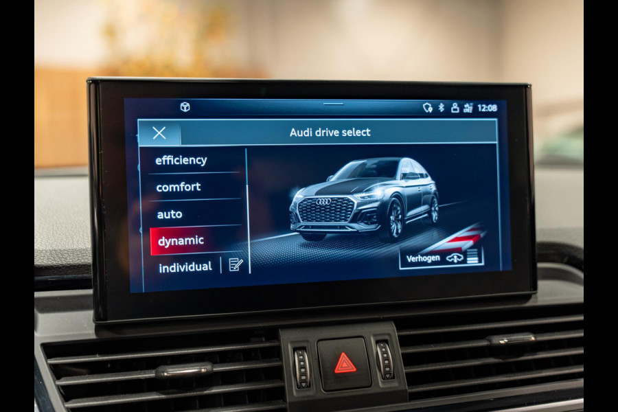 Audi Q5 Sportback 50 TFSI e S-Line Competition, Matrix Led, B&O, Luchtvering, Black Optik, Hud, ACC, 360 Cam, Volledig Onderhouden