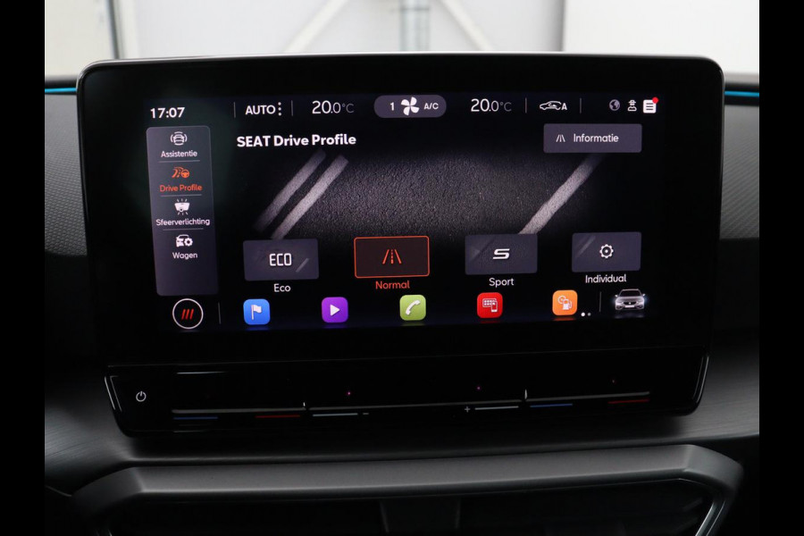 Seat Leon 1.5 eTSI FR Intens | Carplay | Adaptive cruise | Sfeerverlichting | Navigatie | Parkeerhulp | Dodehoek detectie | Full LED | Climate control | Bluetooth