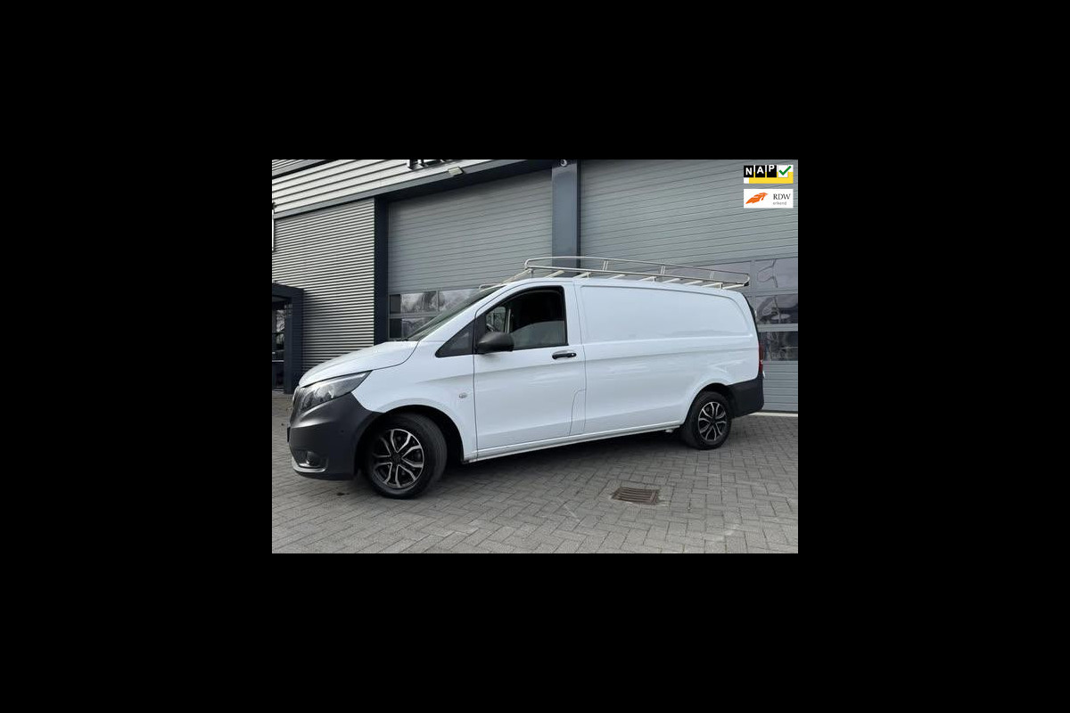 Mercedes-Benz Vito 116cdi Lang, Airco, Navigatie, Camera, Trekhaak, PDC.