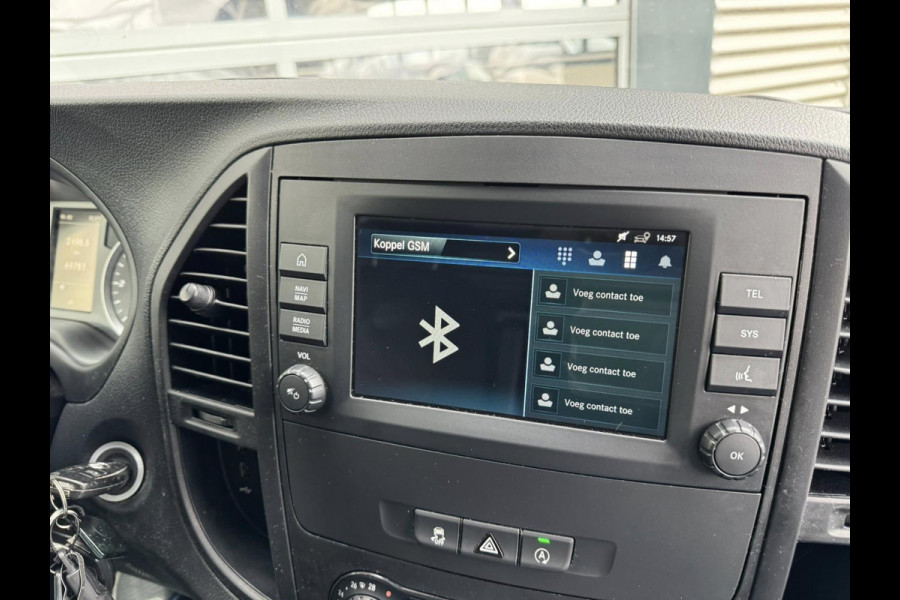 Mercedes-Benz Vito 116cdi Lang, Airco, Navigatie, Camera, Trekhaak, PDC.