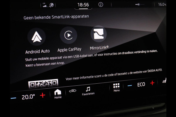 Škoda ENYAQ iV 80 Sportline | SOH 91% | Panoramdak | Head-Up | Trekhaak | Adaptive cruise | 360 Camera | Stoelverwarming | Matrix LED | Memory | Carplay | Navigatie | Alcantara