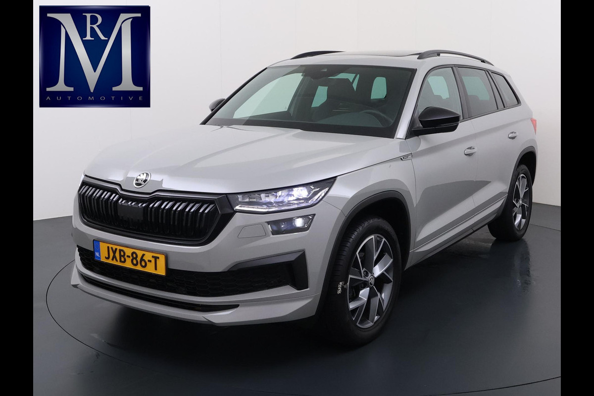 Škoda Kodiaq 1.5 TSI Sportline Business AUTOMAAT | PANORAMADAK | ADAPTIEVE CRUISECONTROL | CAMERA | ELEKTRISCHE STOEL/KOFFERRUIK | STANDKACHEL | STOELVERWARMING VOOR + ACHTER | SKODA DEALER ONDERHOUDEN | RIJKLAAR GELEVERD