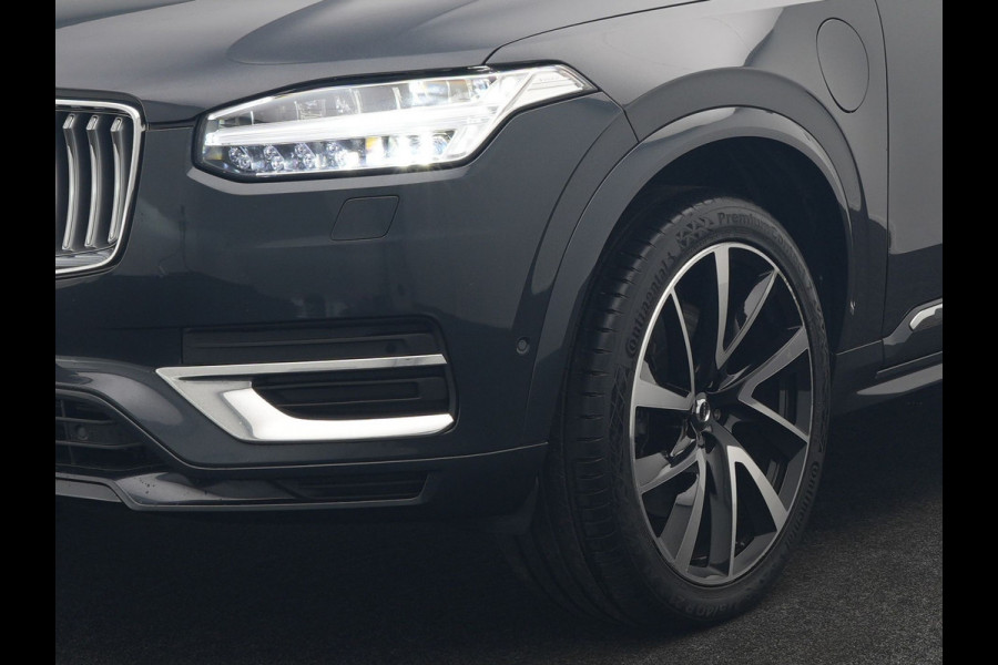 Volvo XC90 T8 Recharge AWD Inscription 7 Persoons Plug In Hybrid 394pk Dealer O.H PHEV | Luchtvering | Panodak | Trekhaak af Fabriek | Adaptive Cruise |  Head Up | 360 camera | 21"L.M | BLIS | Harman Kardon |
