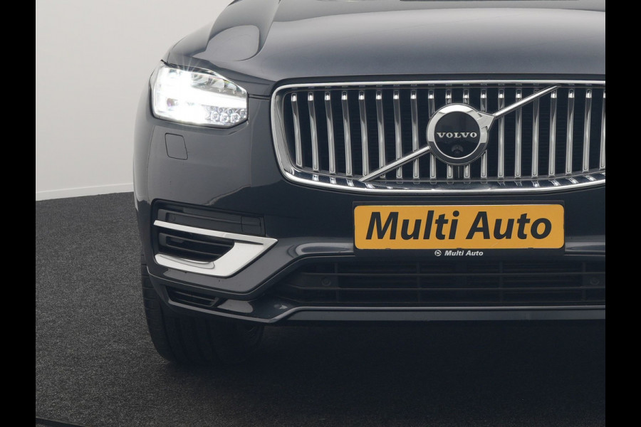 Volvo XC90 T8 Recharge AWD Inscription 7 Persoons Plug In Hybrid 394pk Dealer O.H PHEV | Luchtvering | Panodak | Trekhaak af Fabriek | Adaptive Cruise |  Head Up | 360 camera | 21"L.M | BLIS | Harman Kardon |