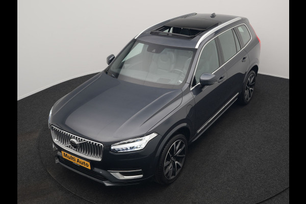 Volvo XC90 T8 Recharge AWD Inscription 7 Persoons Plug In Hybrid 394pk Dealer O.H PHEV | Luchtvering | Panodak | Trekhaak af Fabriek | Adaptive Cruise |  Head Up | 360 camera | 21"L.M | BLIS | Harman Kardon |