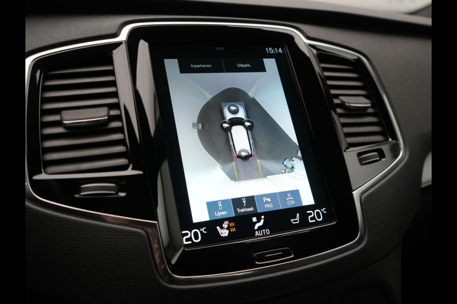 Volvo XC90 T8 Recharge AWD Inscription 7 Persoons Plug In Hybrid 394pk Dealer O.H PHEV | Luchtvering | Panodak | Trekhaak af Fabriek | Adaptive Cruise |  Head Up | 360 camera | 21"L.M | BLIS | Harman Kardon |