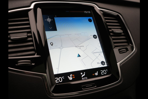 Volvo XC90 T8 Recharge AWD Inscription 7 Persoons Plug In Hybrid 394pk Dealer O.H PHEV | Luchtvering | Panodak | Trekhaak af Fabriek | Adaptive Cruise |  Head Up | 360 camera | 21"L.M | BLIS | Harman Kardon |