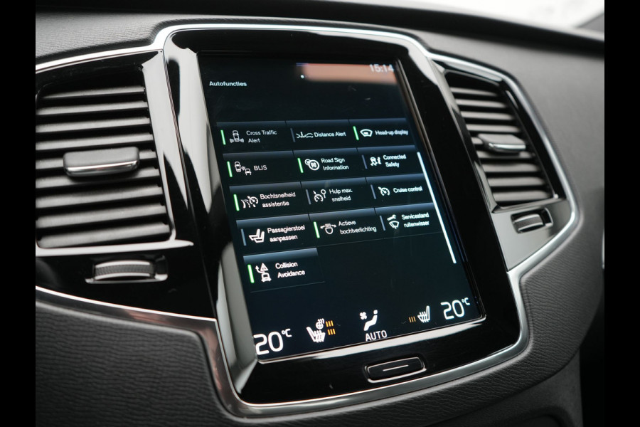 Volvo XC90 T8 Recharge AWD Inscription 7 Persoons Plug In Hybrid 394pk Dealer O.H PHEV | Luchtvering | Panodak | Trekhaak af Fabriek | Adaptive Cruise |  Head Up | 360 camera | 21"L.M | BLIS | Harman Kardon |