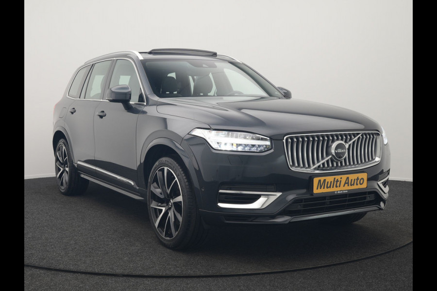 Volvo XC90 T8 Recharge AWD Inscription 7 Persoons Plug In Hybrid 394pk Dealer O.H PHEV | Luchtvering | Panodak | Trekhaak af Fabriek | Adaptive Cruise |  Head Up | 360 camera | 21"L.M | BLIS | Harman Kardon |