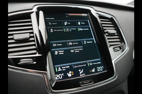 Volvo XC90 T8 Recharge AWD Inscription 7 Persoons Plug In Hybrid 394pk Dealer O.H PHEV | Luchtvering | Panodak | Trekhaak af Fabriek | Adaptive Cruise |  Head Up | 360 camera | 21"L.M | BLIS | Harman Kardon |