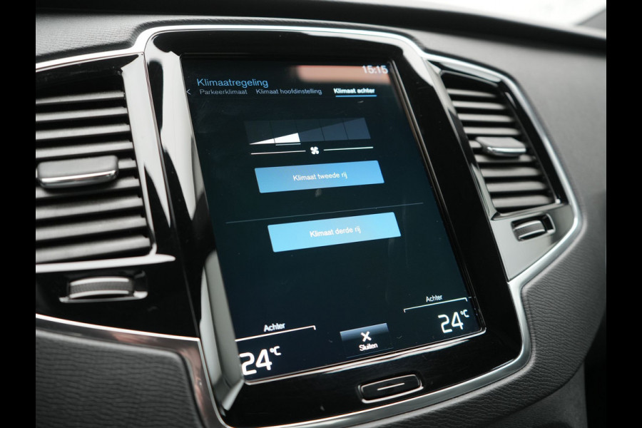 Volvo XC90 T8 Recharge AWD Inscription 7 Persoons Plug In Hybrid 394pk Dealer O.H PHEV | Luchtvering | Panodak | Trekhaak af Fabriek | Adaptive Cruise |  Head Up | 360 camera | 21"L.M | BLIS | Harman Kardon |