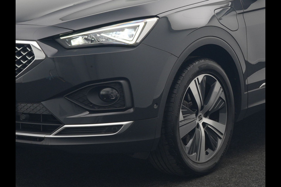 Seat Tarraco 1.4 TSI Xcellence Plug In Hybrid 245pk Dealer O.H PHEV | Trekhaak af Fabriek | Adaptive Cruise | Lederen Sportstoelen Memory | 360 Camera | Stuur & Stoelverwarming | Keyless | 19"L.M | Parkassist | Virtual |