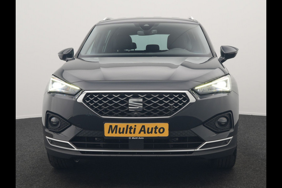 Seat Tarraco 1.4 TSI Xcellence Plug In Hybrid 245pk Dealer O.H PHEV | Trekhaak af Fabriek | Adaptive Cruise | Lederen Sportstoelen Memory | 360 Camera | Stuur & Stoelverwarming | Keyless | 19"L.M | Parkassist | Virtual |