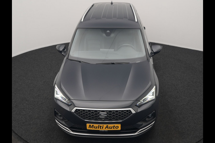 Seat Tarraco 1.4 TSI Xcellence Plug In Hybrid 245pk Dealer O.H PHEV | Trekhaak af Fabriek | Adaptive Cruise | Lederen Sportstoelen Memory | 360 Camera | Stuur & Stoelverwarming | Keyless | 19"L.M | Parkassist | Virtual |