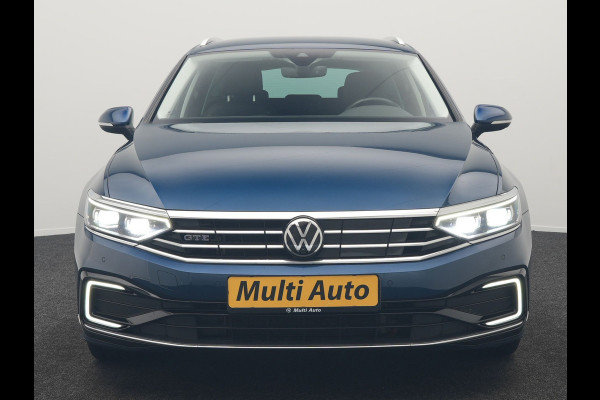Volkswagen Passat Variant GTE Business Plug in Hybrid 218pk Dealer O.H PHEV | Trekhaak af Fabriek | Adaptive Cruise | Alcantara Sportstoelen Memory & Massage  | Virtual | Parkassist & Camera | 18"L.M | Matrix LED | Keyless |