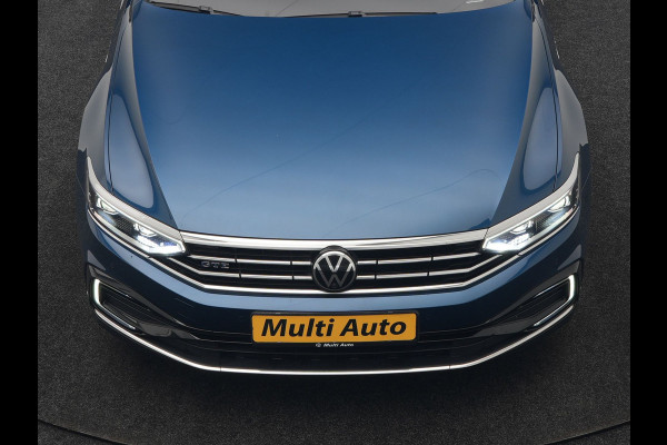 Volkswagen Passat Variant GTE Business Plug in Hybrid 218pk Dealer O.H PHEV | Trekhaak af Fabriek | Adaptive Cruise | Alcantara Sportstoelen Memory & Massage  | Virtual | Parkassist & Camera | 18"L.M | Matrix LED | Keyless |