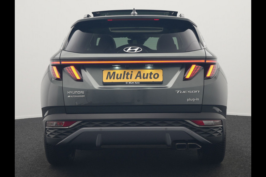 Hyundai Tucson 1.6 T-GDI Premium Sky 4WD Plug In Hybrid 265pk Dealer O.H PHEV | Panodak | Adaptive Cruise | Lederen Zetels Memory & Ventilatie | Krell Premium Sound | Camera | Keyless | BLIS | 19"L.M | Apple Carplay | Virtual |