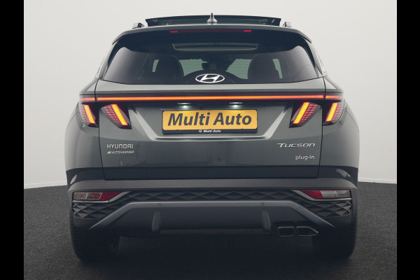 Hyundai Tucson 1.6 T-GDI Premium Sky 4WD Plug In Hybrid 265pk Dealer O.H PHEV | Panodak | Adaptive Cruise | Lederen Zetels Memory & Ventilatie | Krell Premium Sound | Camera | Keyless | BLIS | 19"L.M | Apple Carplay | Virtual |