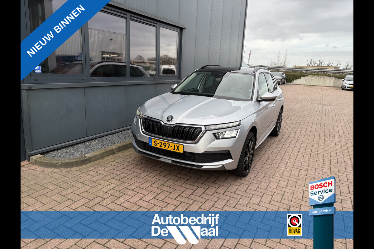 Škoda Kamiq 1.0 TSi 115pk Business Edition PANORAMADAK/VIRTUAL/CAMERA/PDC/19INCH/TREKHAAK