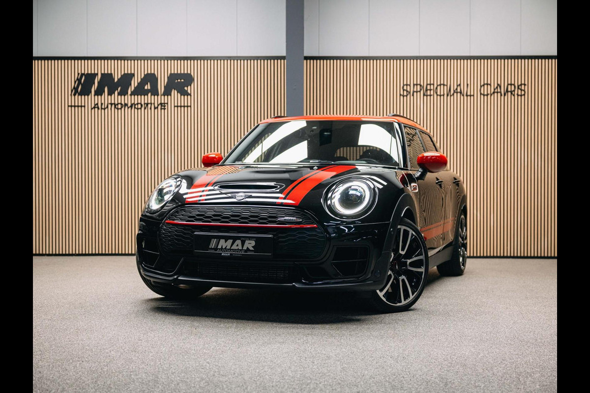 MINI Clubman 2.0 JCW ALL4 John Cooper Works | JCW | Rood dak | Sportstoelen | Stoelverwarming | Head-Up |