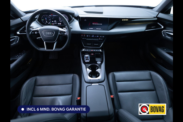 Audi e-tron GT 93 kWh | Luchtvering | Panoramadak | Daytona grijs | Leer | 20" LMV | Stoelverwarming V+A | Ambienteverlichting, Camera systeem Area View, Volledig Audi dealer onderhouden