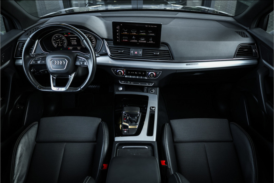 Audi Q5 50 TFSI e S edition - Panorama | Elek. Trekhaak | Stoelverwarming | Camera