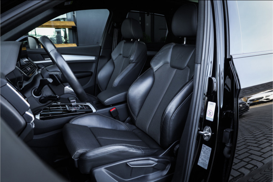 Audi Q5 50 TFSI e S edition - Panorama | Elek. Trekhaak | Stoelverwarming | Camera