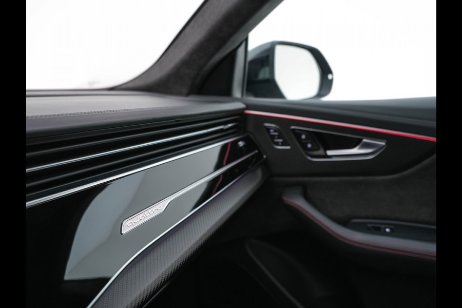 Audi RS Q8 4.0 TFSI Quattro * PANO | MILLTEK-EXHAUST | CERAMIC-BRAKES | CARBON-PACK | LEATHER | MEMORY-PACK | 4-WHEEL-STEERING | AIRSUSPENSION | BANG&OLUFSEN | ADAPTIVE-CRUISE | BLINDSPOT | TOPVIEW | SOFTCLOSE |  ....