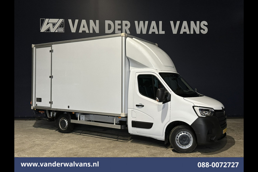 Renault Master 2.3 dCi 146pk Bakwagen 233cm Hoog Laadklep Zijdeur Euro6 Airco | LED | Lat om Lat Betimmering Cruisecontrol, Bijrijdersbank
