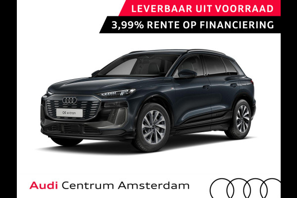 Audi Q6 e-tron Advanced edition 83Kwh 252 pk SUV | Tech pakket plus | Sportstoelen leder | 360 graden camera | Privacy glas |