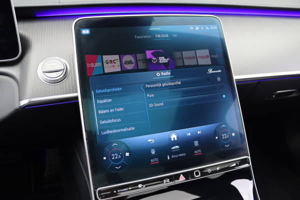 Mercedes-Benz S-Klasse 500 4MATIC Lang AMG Line Aut9 | Airmatic | Achterasbesturing | Distronic+ | Massage | Stoelventilatie | Burmester | Memory | Digital Light | HUD | Soft-Close |