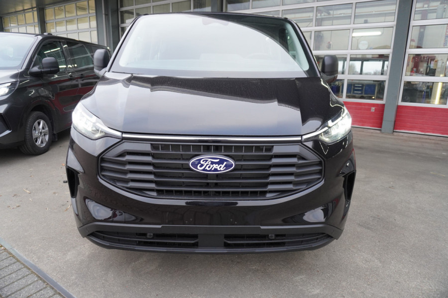 Ford Transit Custom 320L 2.0 TDCI 150PK L2H1 Trend Dubbelcabine Schuifdeur L/R Nr. V136 | Airco | Cruise | Navi | Camera | 17"LM velgen