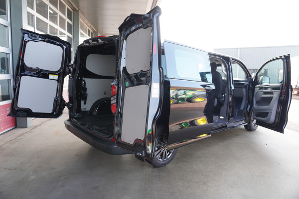 Ford Transit Custom 320L 2.0 TDCI 150PK L2H1 Trend Dubbelcabine Schuifdeur L/R Nr. V136 | Airco | Cruise | Navi | Camera | 17"LM velgen
