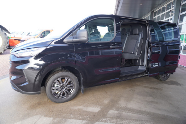 Ford Transit Custom 320L 2.0 TDCI 150PK L2H1 Trend Dubbelcabine Schuifdeur L/R Nr. V136 | Airco | Cruise | Navi | Camera | 17"LM velgen