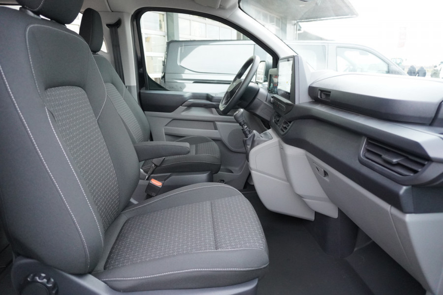 Ford Transit Custom 320L 2.0 TDCI 150PK L2H1 Trend Dubbelcabine Schuifdeur L/R Nr. V136 | Airco | Cruise | Navi | Camera | 17"LM velgen