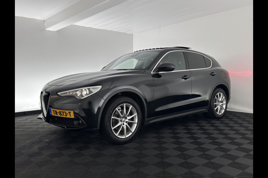 Alfa Romeo Stelvio 2.2d AWD Q4 Super Aut. *PANO | LEATHER | BI-XENON | MEMORY-PACK | HARMAN/KARDON | BLINDSPOT | CAMERA | DAB+ | NAVI-FULLMAP | HEATED-SPORTSEATS | ECC | ADAPTIVE-CRUISE | PDC | PRIVACYGLASS | TOWBAR | 19"ALU*
