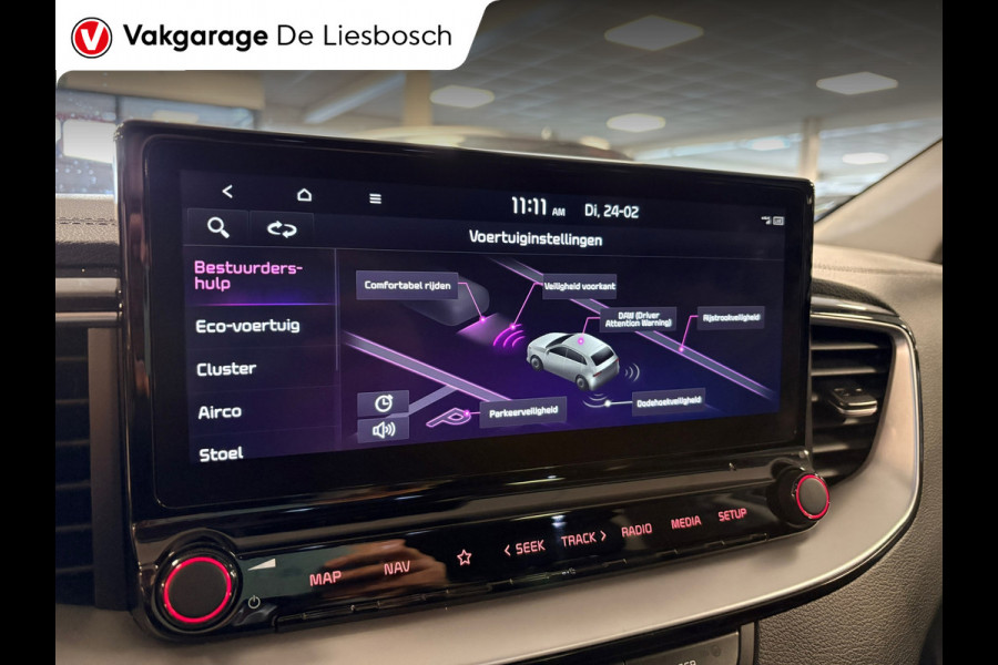 Kia Ceed Sportswagon 1.6 GDI PHEV ExecutiveLine / leder / panorama-dak / camera / stoel en stuur verwarming /trekhaak