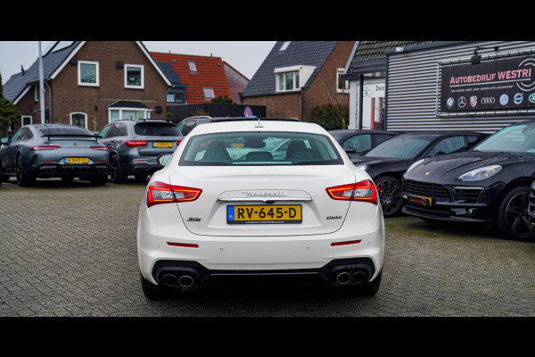 Maserati Ghibli 3.0 V6 S Q4 GranLusso | 360 camera | Schuif/kanteldak | Luxe Leder | Origineel NL |Adaptieve Cruise | Lane Assist