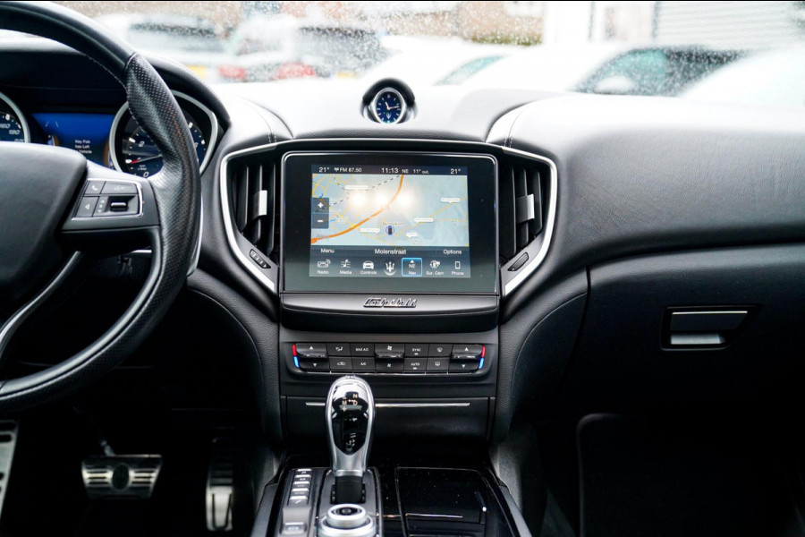 Maserati Ghibli 3.0 V6 S Q4 GranLusso | 360 camera | Schuif/kanteldak | Luxe Leder | Origineel NL |Adaptieve Cruise | Lane Assist