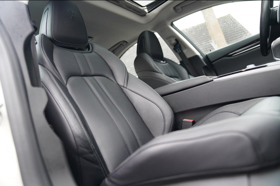 Maserati Ghibli 3.0 V6 S Q4 GranLusso | 360 camera | Schuif/kanteldak | Luxe Leder | Origineel NL |Adaptieve Cruise | Lane Assist