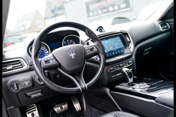 Maserati Ghibli 3.0 V6 S Q4 GranLusso | 360 camera | Schuif/kanteldak | Luxe Leder | Origineel NL |Adaptieve Cruise | Lane Assist