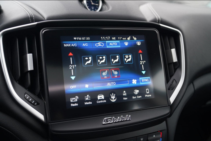 Maserati Ghibli 3.0 V6 S Q4 GranLusso | 360 camera | Schuif/kanteldak | Luxe Leder | Origineel NL |Adaptieve Cruise | Lane Assist
