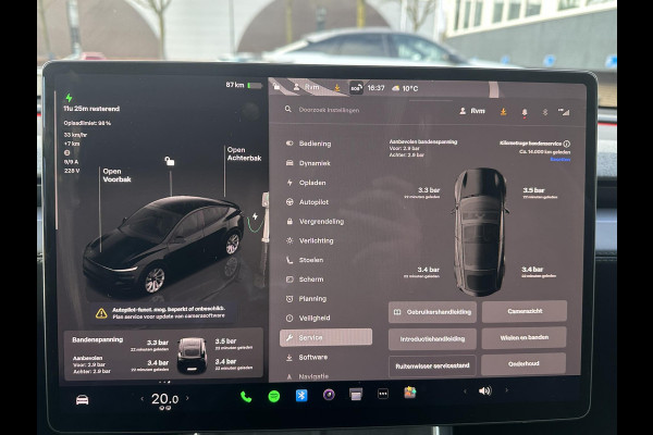 Tesla Model Y Premium Long Range AWD 75 kWh NIEUW MODEL| AFN. TREKHAAK| 20 INCH HELIX VELGEN!| VOLLEDIGE TESLA GARANTIE T/M 05/2029 OF 80.000KM| DE HOOGVOLTACCU EN AANDRIJFLIJN TOT 2033 of 192.000KM |