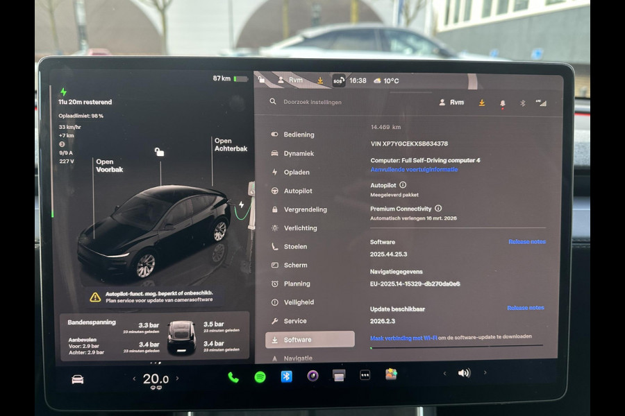 Tesla Model Y Premium Long Range AWD 75 kWh NIEUW MODEL| AFN. TREKHAAK| 20 INCH HELIX VELGEN!| VOLLEDIGE TESLA GARANTIE T/M 05/2029 OF 80.000KM| DE HOOGVOLTACCU EN AANDRIJFLIJN TOT 2033 of 192.000KM |