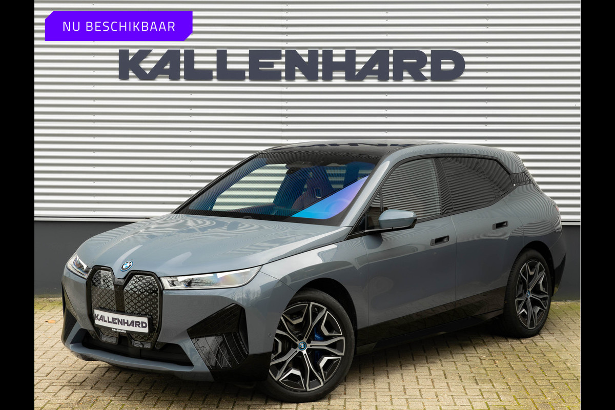 BMW iX xDrive50 - Luchtvering - Pano - Stoelventilatie - Driving Ass Prof - Head-up